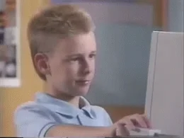 GIF aus den 80ern: Brent Rambo, Computer Kid