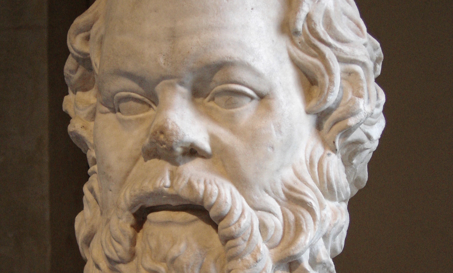 Sokrate-Büste im Louvre, via Wikimedia Commons/gemeinfrei
